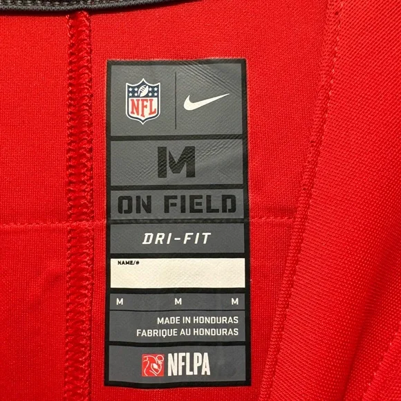 NFL Kansas City Chiefs Mahomes #15 Red Jersey Nike Dri-fit - Picture 2 of 7